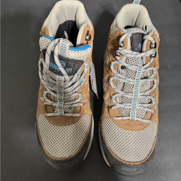 Magellan Outdoors Brown and Gray Lace Up Boots - Picture 2 of 8